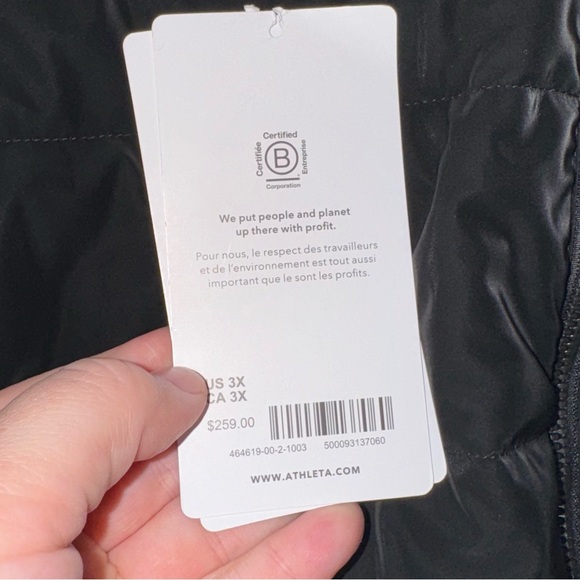 ATHLETA Hanover Hybrid Jacket, Size 3X, NWT - Picture 7 of 14